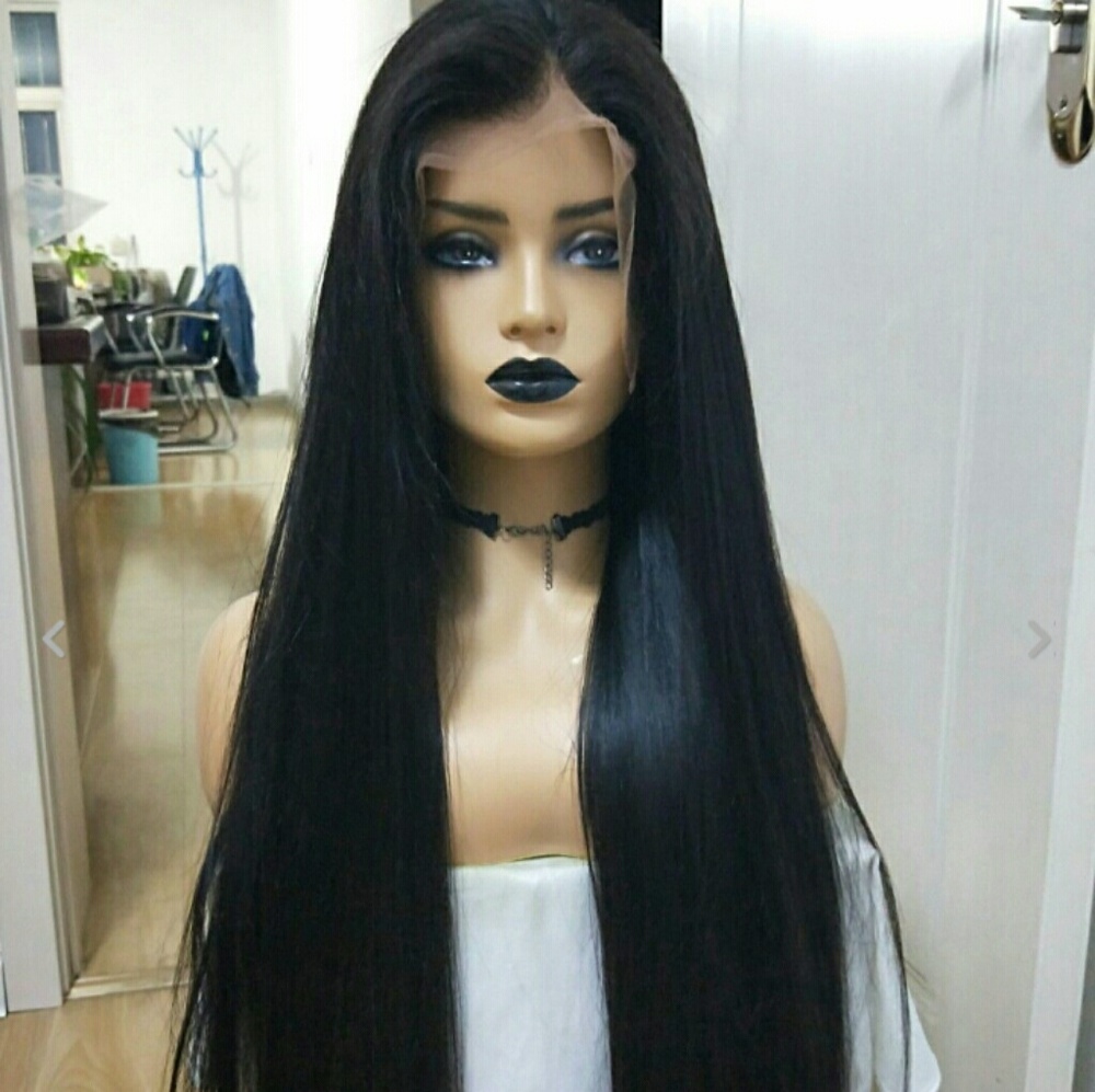 250% density 100% virgin  human hair wigs 26"